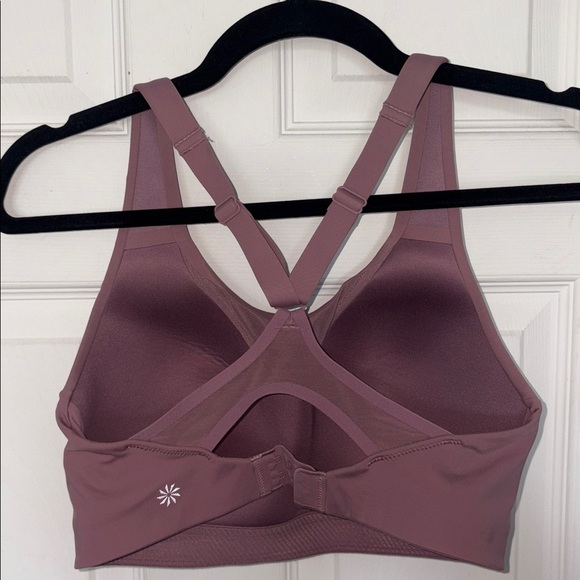 Athleta Advance Purple Athletic Sports Bra Size 32DD - Picture 3 of 7